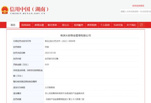 消防隱患頻現(xiàn)，物業(yè)管理責(zé)任不容忽視——以湖南鯤鵬物業(yè)等公司被罰事件為例